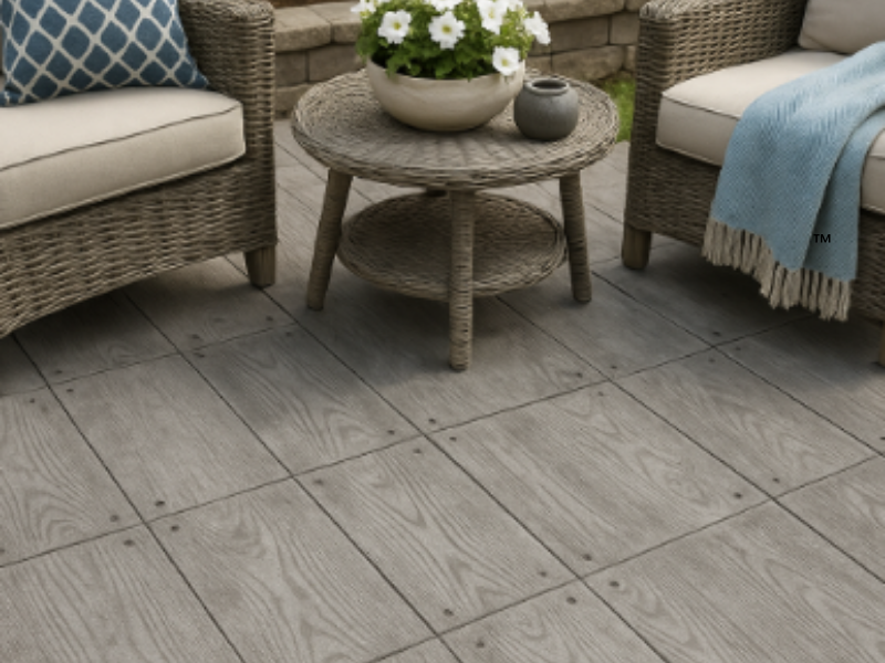 Ecopavr Deck system.