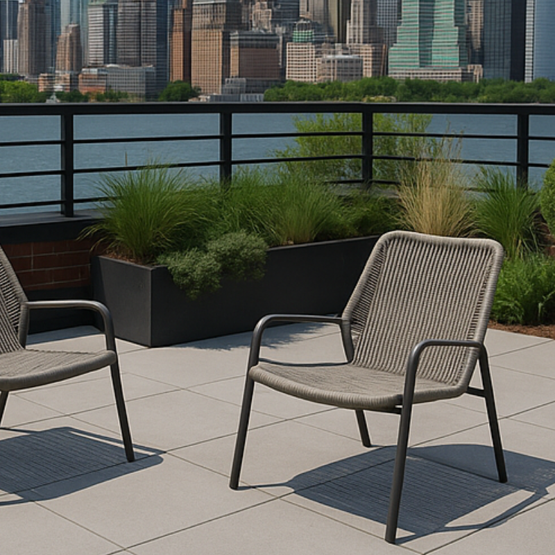 Ecopavr rooftop paver system